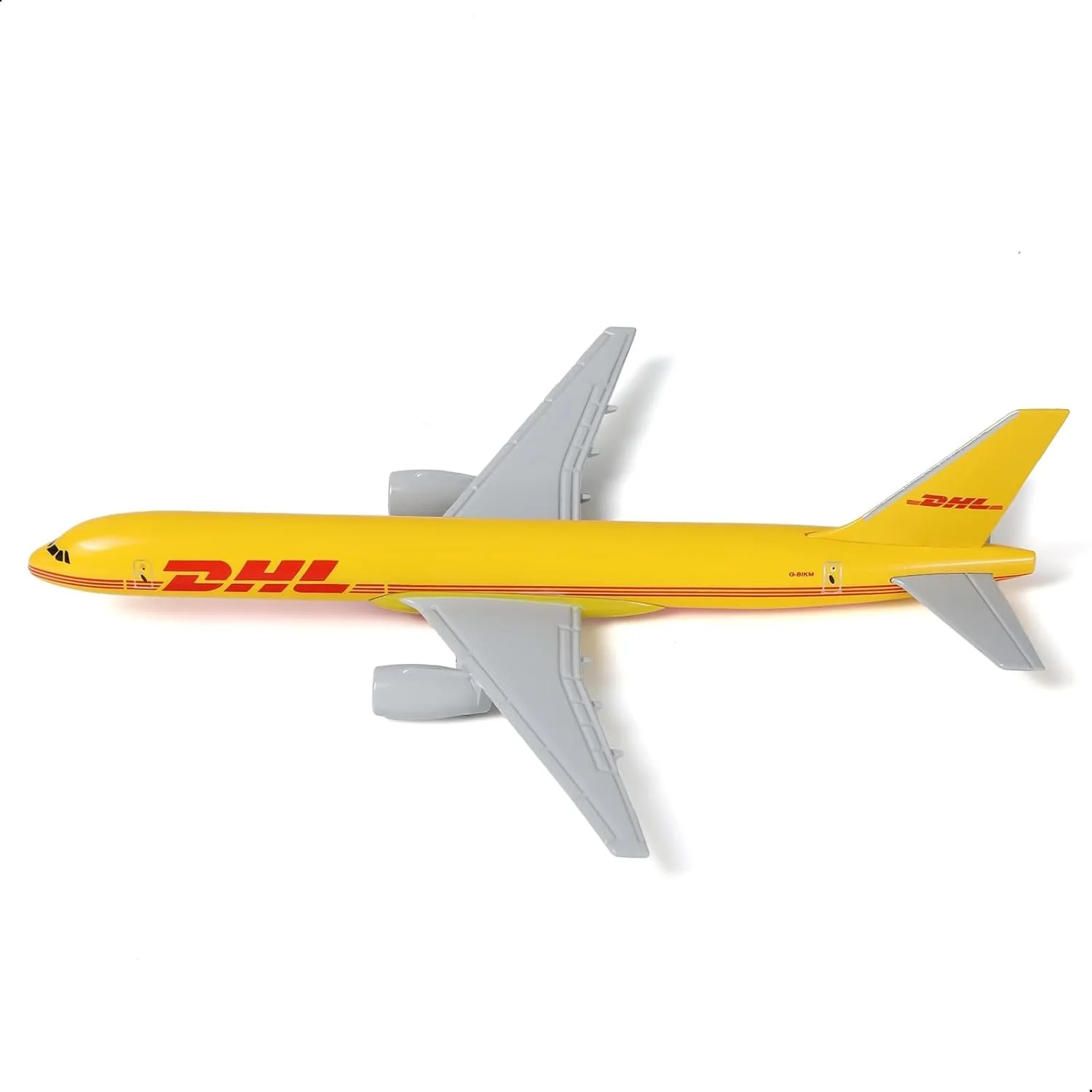 1/400 scale DHL 757 Die-cast Metal Airplane Model with Stand static exhibition Alloy Model Airplane for Collections and Displays
