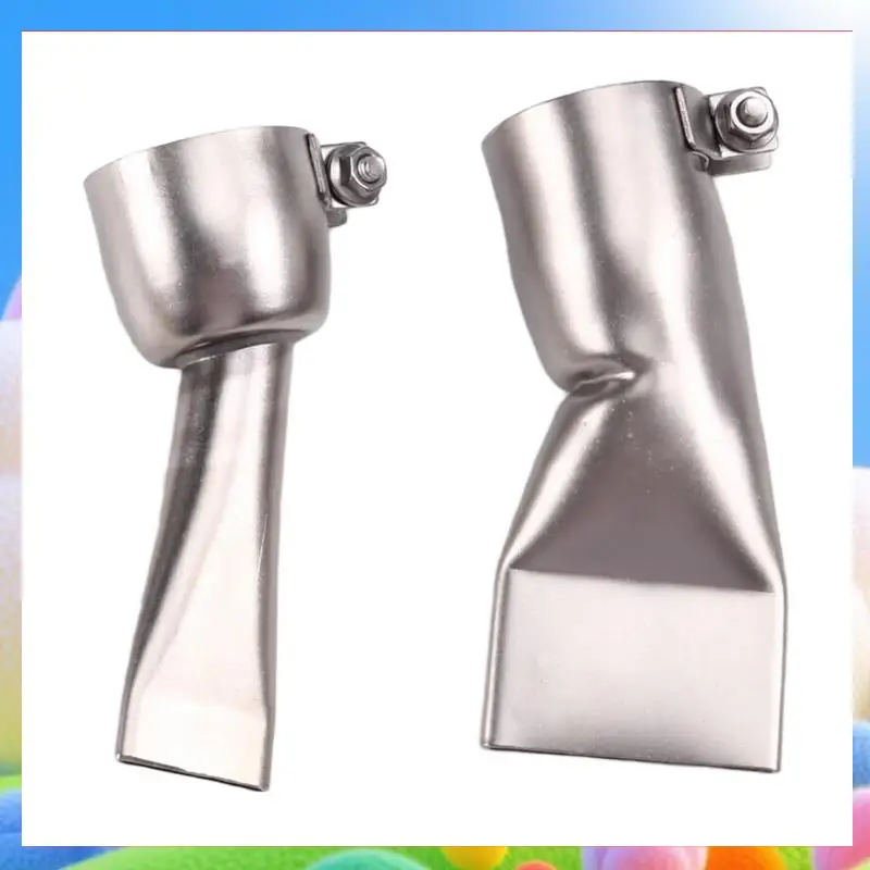 

Essential Welding Tools: 2Pcs Flat Nozzle Pack, 20Mm And 40Mm Stainless Steel, For Hot Air Welders-AA25