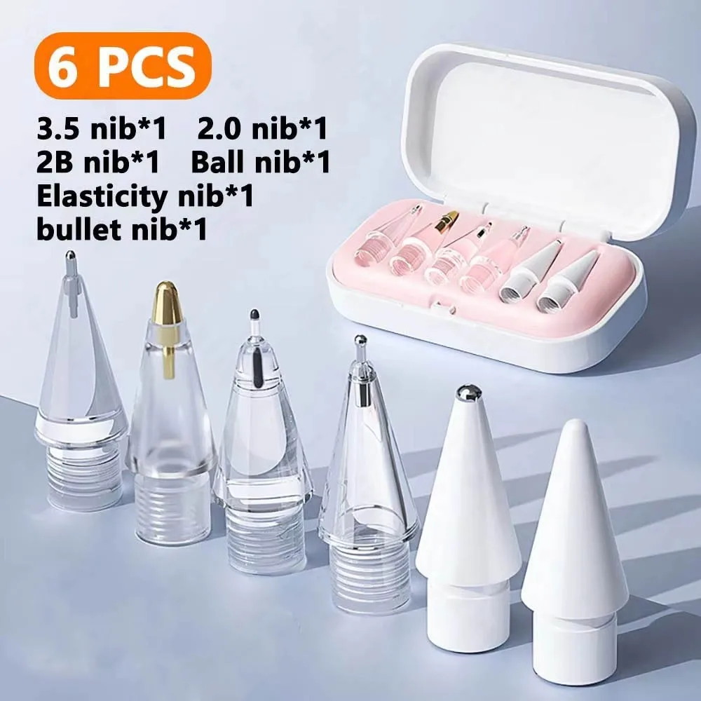 

Replaceable Pencil Tips Shockproof Anti-scratch Stylus Nib PP Lining Portable Pencil Nibs Organizer Box for Pencil for Pencil