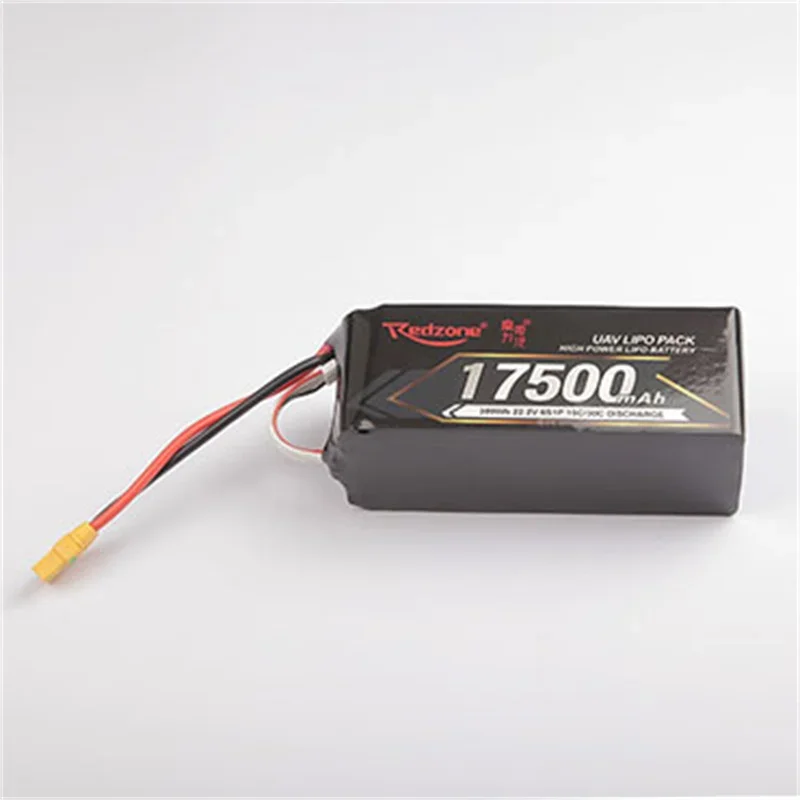 RedZone Lipo 25C 17500mAh 22.2V R&F bat tery aerial cam era bat tery plant protection bat tery