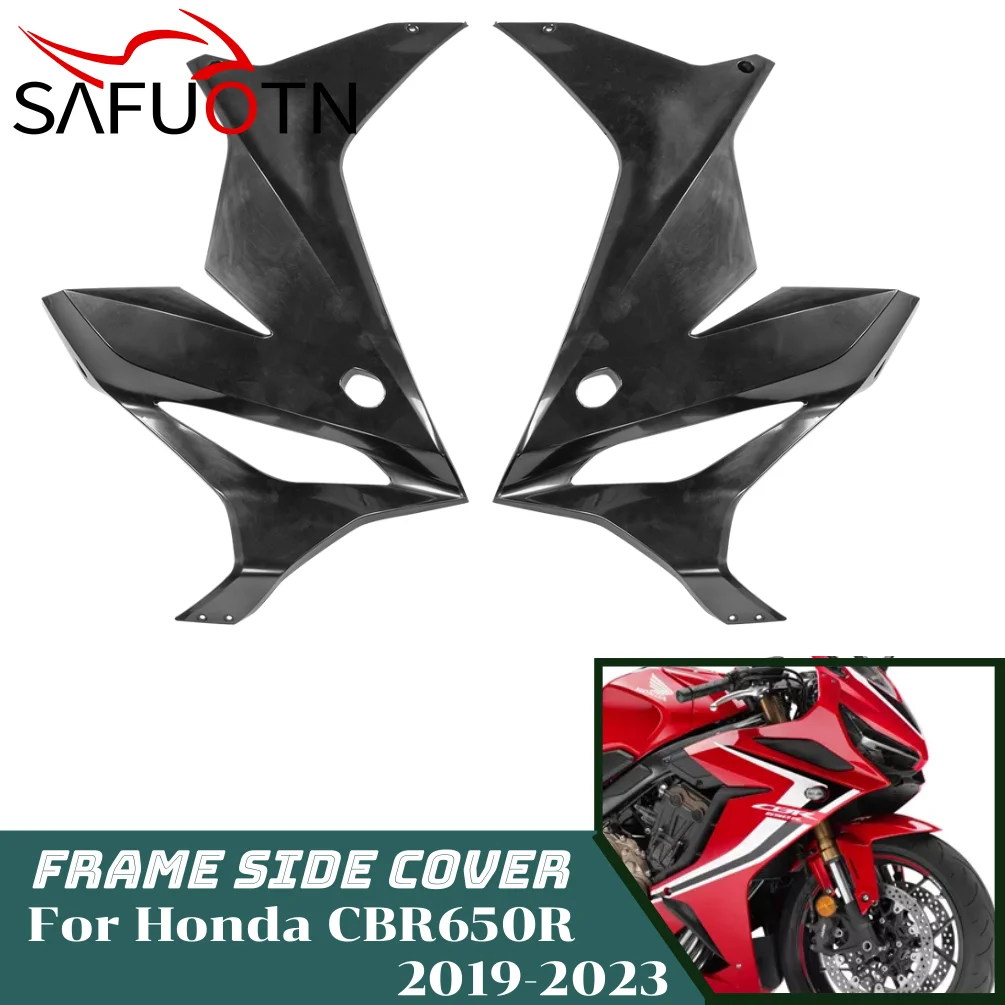 CBR650R Left Right Frame Side Cover for Honda CBR 650R 650 R 2019 2020 2021 2022 2023 Motorcycle Unpainted Fairings Accessories