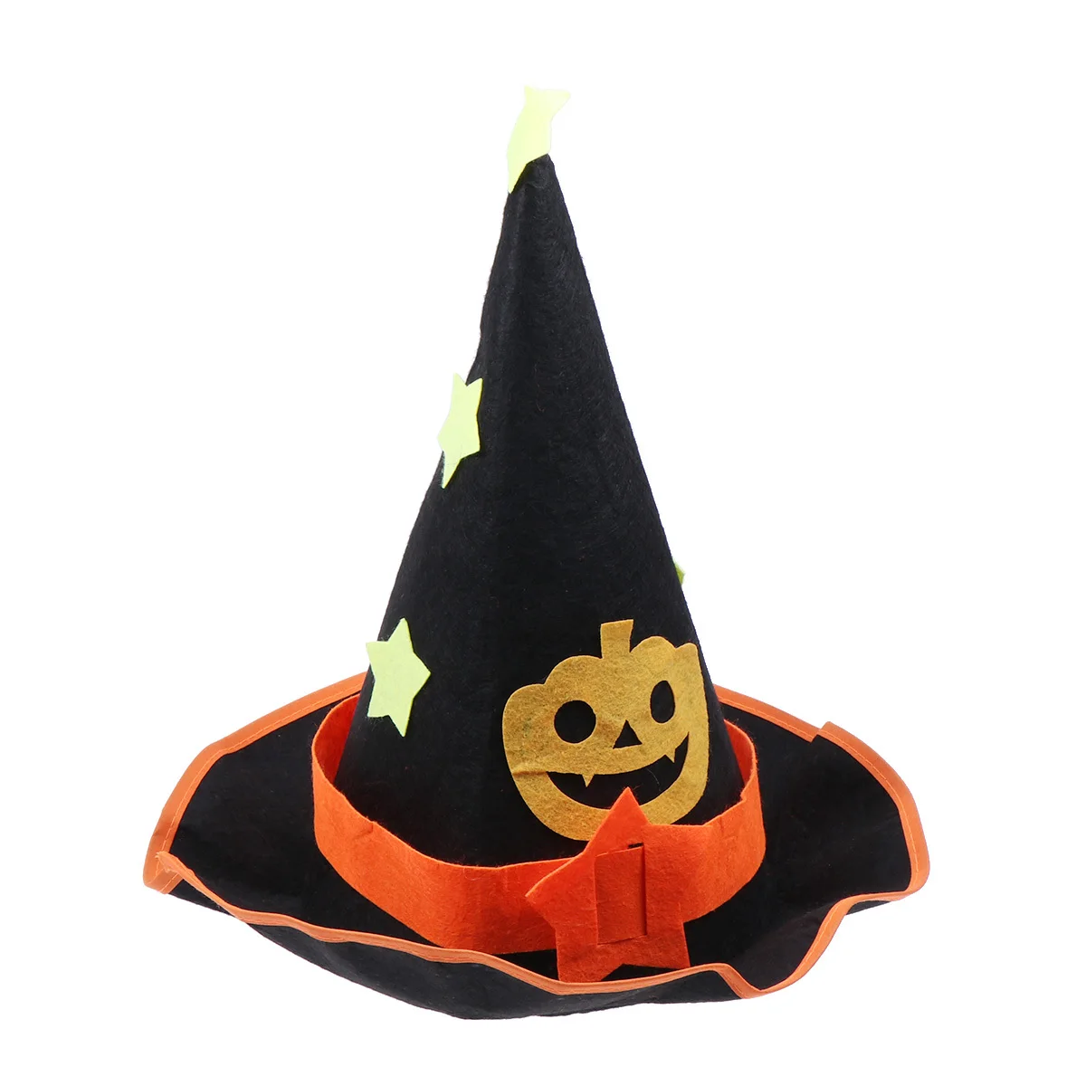 

Black Halloween Witch Hat Lightweight Durable Cosplay Party Masquerade Dress Up Festival Prop Witch Hat Dress Up