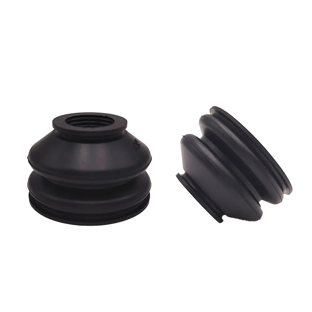 2Pcs Dust Boot Covers Track Rod End And Ball Joint Boots With Tongue Groove Fastening Suspension Component Ball Head Replacement