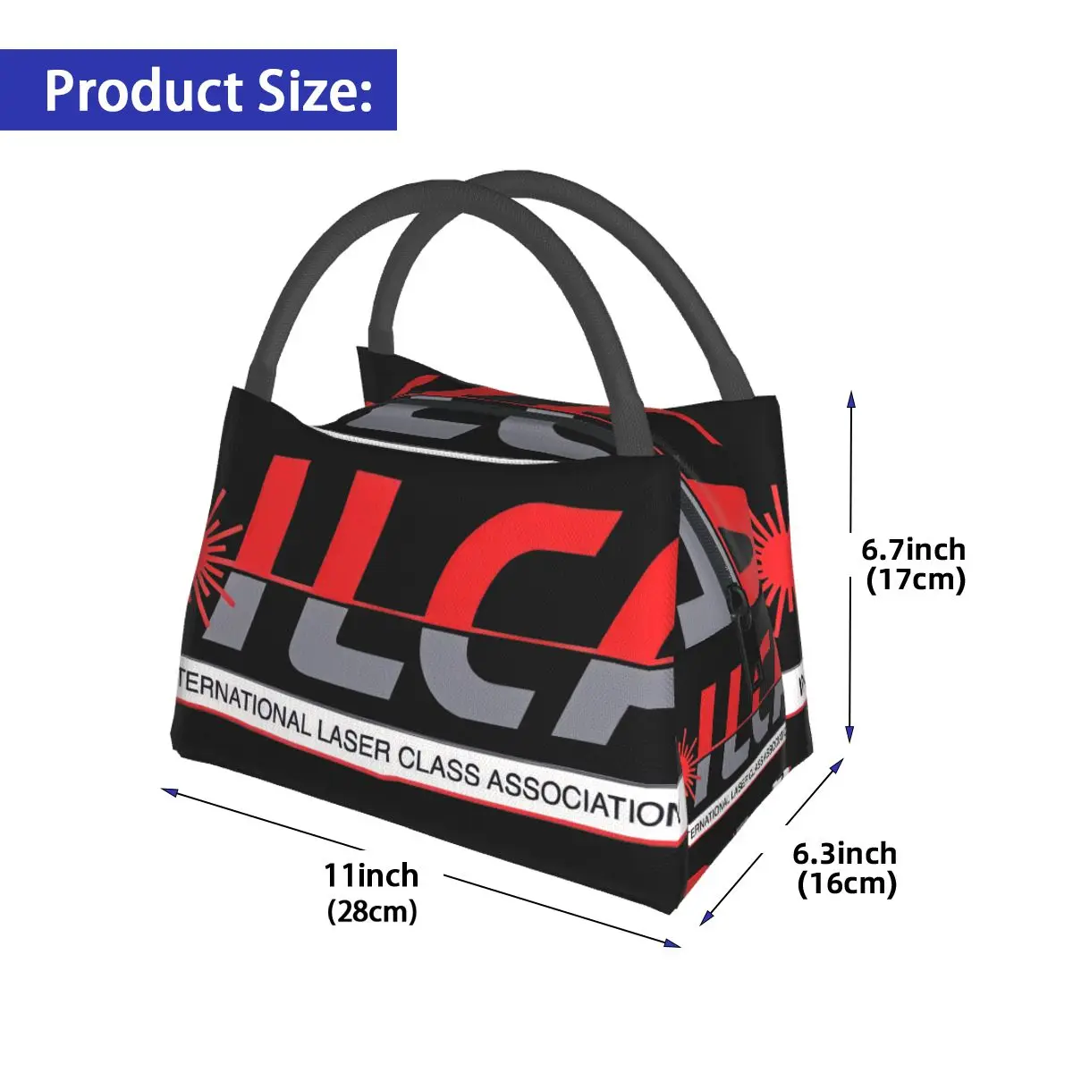 Ilca Logo Portable insulation bag for Cooler Food Office Pinic Container