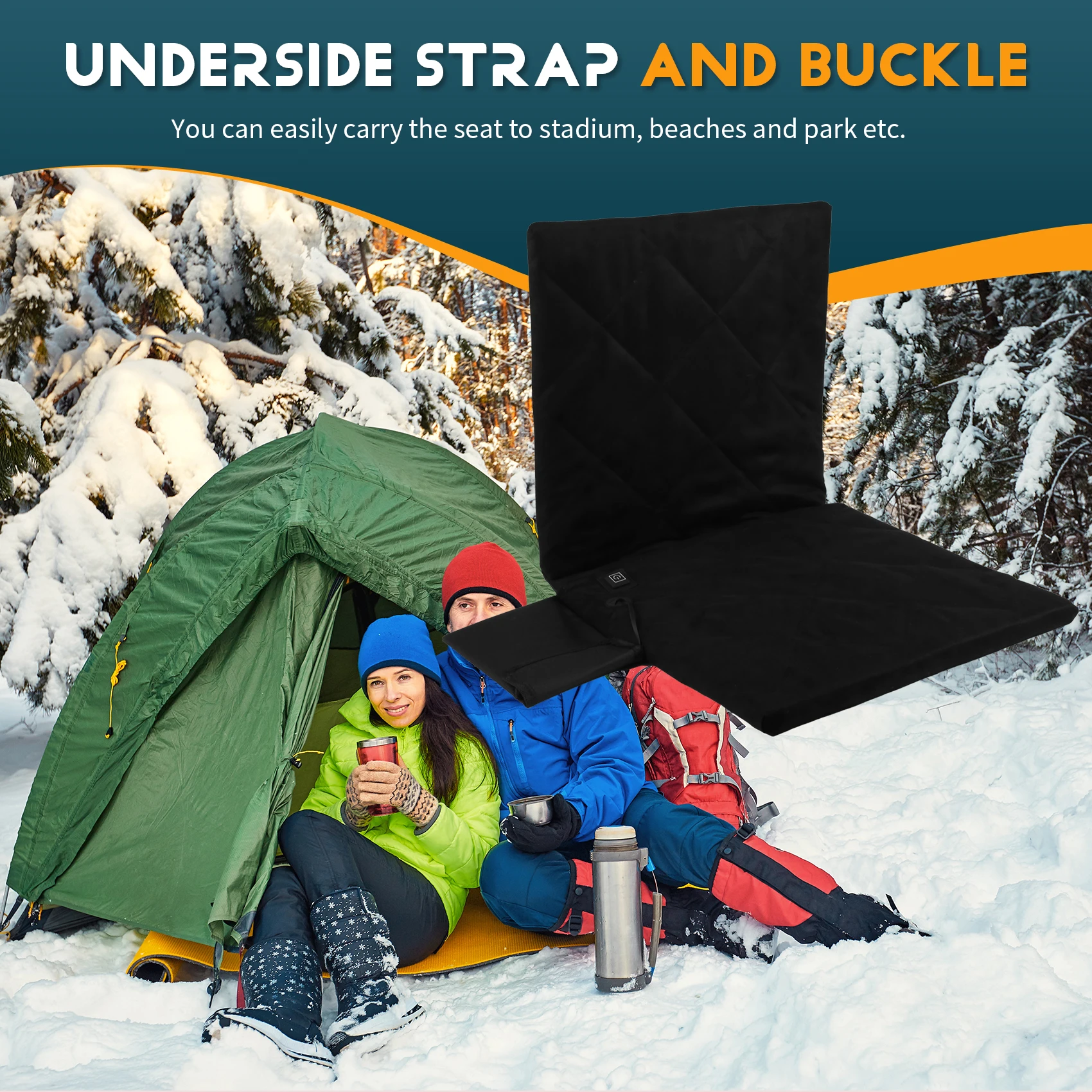 AF93-ที่นั่งสนามกีฬาแบบอุ่น,ที่นั่งสนามกีฬาแบบอุ่นแบบพกพาสําหรับอัฒจันทร์พร้อมส่วนรองรับด้านหลังสําหรับกิจกรรมกีฬา,ออกนอกบ้าน,แคมป์ปิ้ง