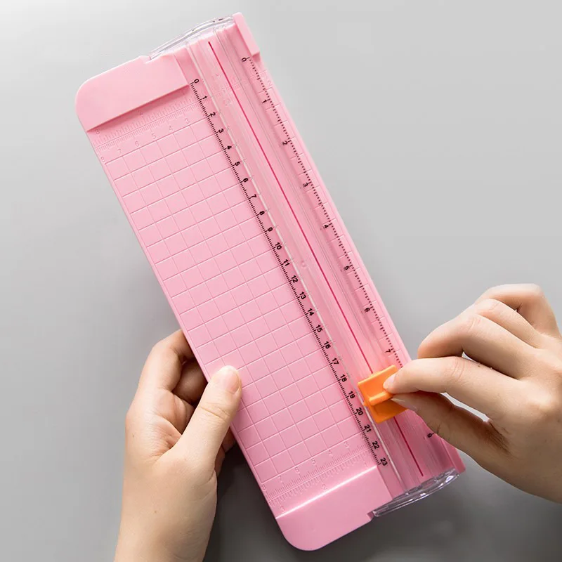 A5 Paper Cutter Small Mini Student Convenient Paper Cutter Folding Photo Cutter A5 Paper Cutter