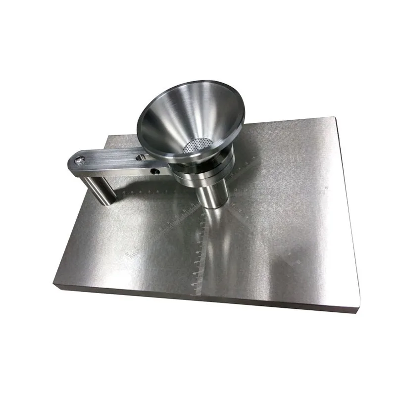 

Alumina resting angle tester Aluminum fluoride resting angle tester Dust powder resting angle tester