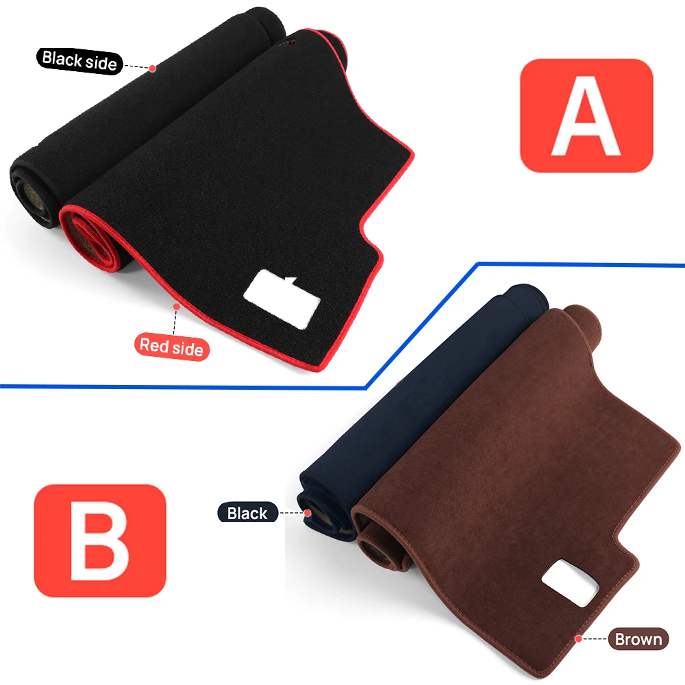 لتويوتا كورولا E140 E150 2006 2007 2008 2009 2010 2013 لوحة سيارة حصيرة الشمس الظل عدم الانزلاق غطاء الملحقات