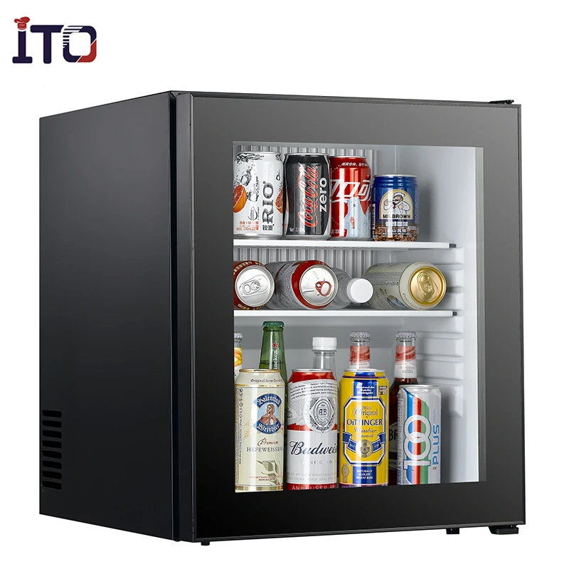 commercial hotel room display energy drink compressor mini bar fridge refrigerator cool