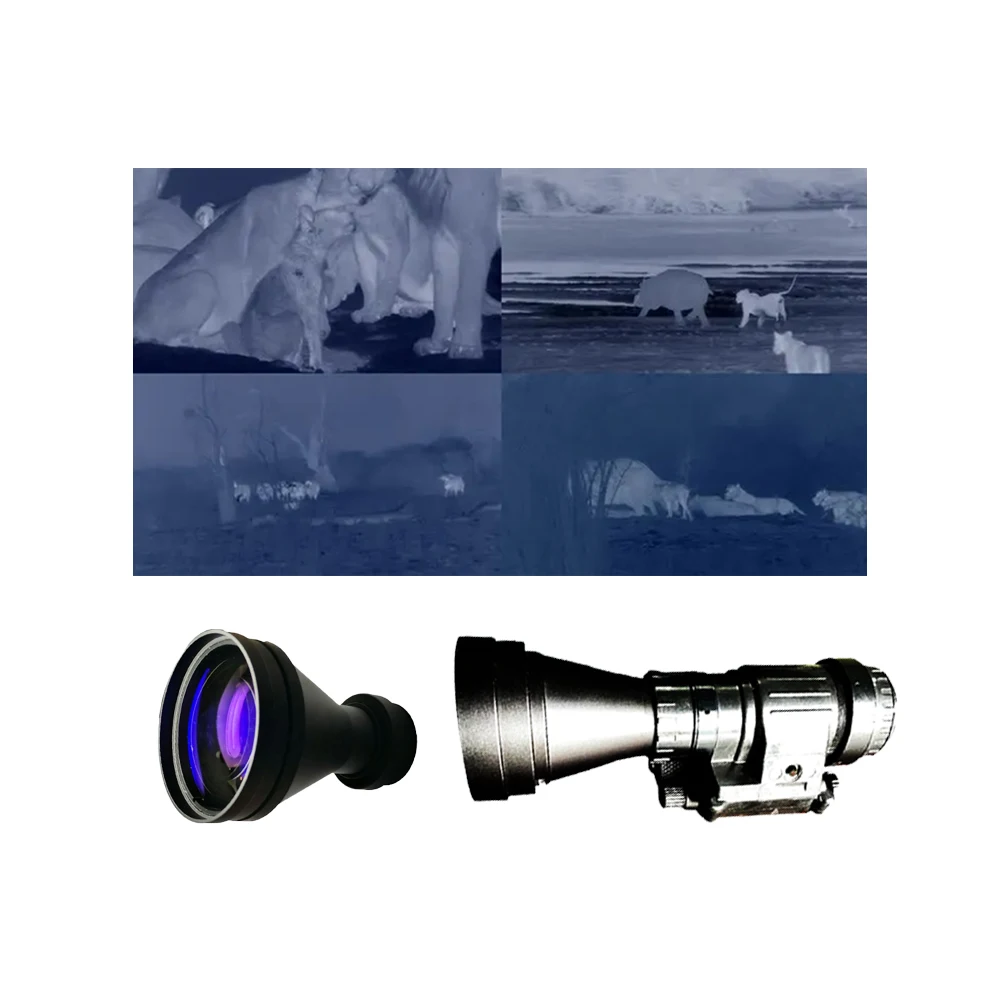 

PVS14 Night Vision Telescope Auxiliary Lens with 5X Magnifier Essential Electronic Component