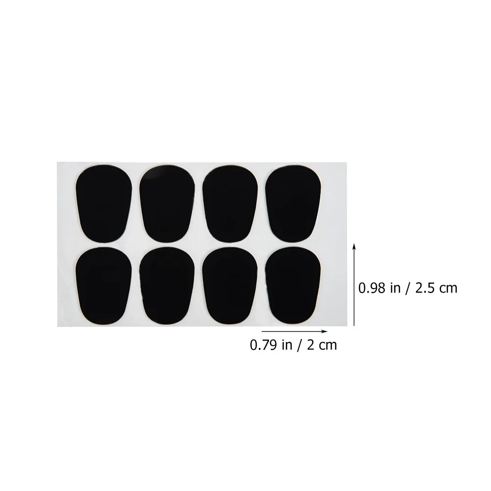 

50Pcs Saxophone Silicone Patches Mouthpiece Cushions Teeth Protection Suppress Vibration Long-Lasting Saxophone Pads