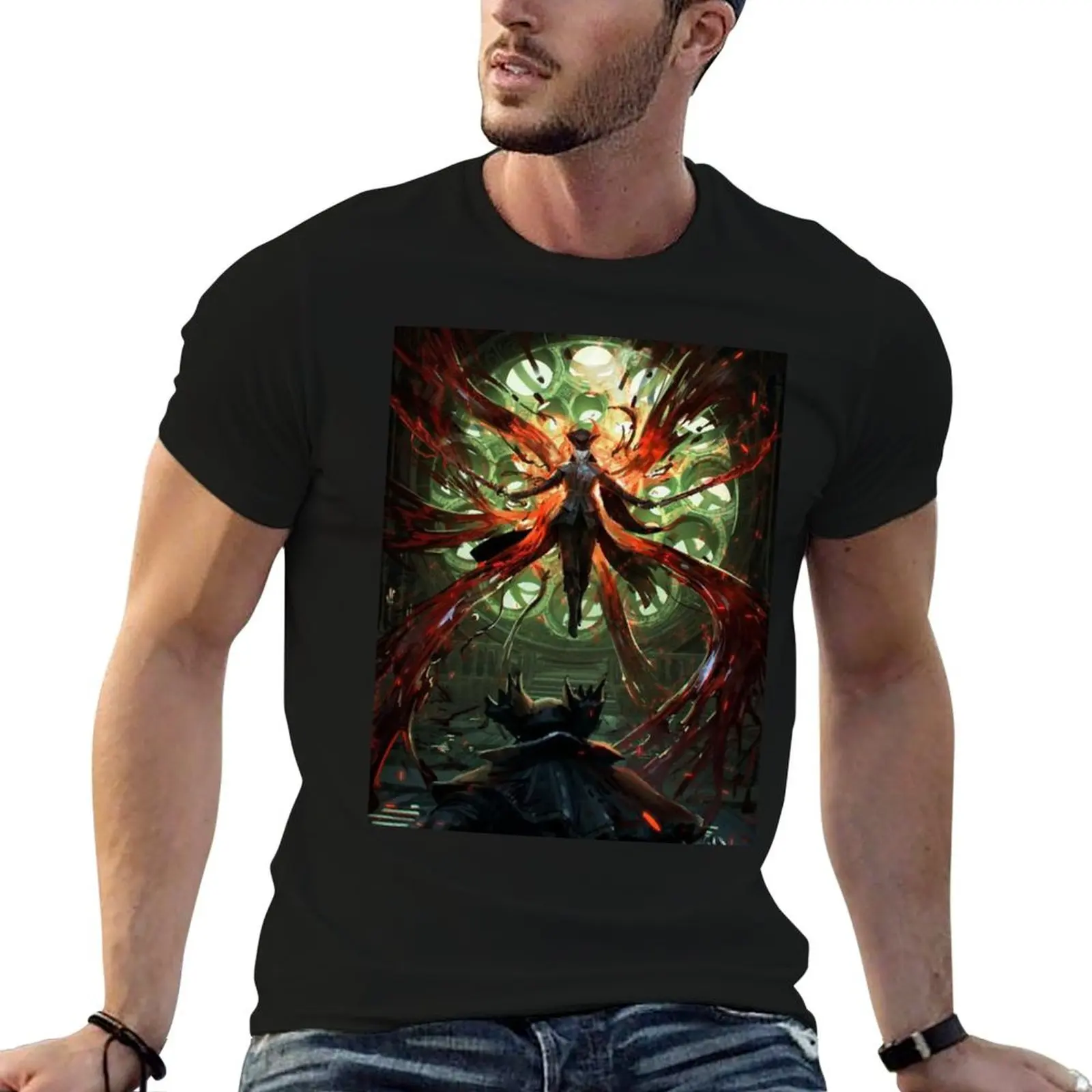 

Bloodborne T-Shirt man t shirts high quality luxury brand t shirts for man cotton soft men t shirt cotton 100% T-shirt