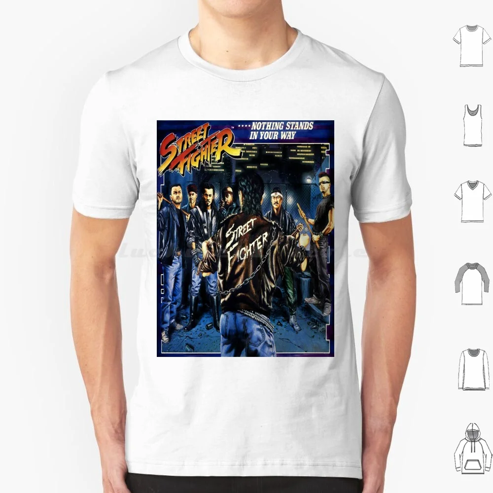 

Футболка 6xl, хлопковая крутая футболка для игр в стиле ретро