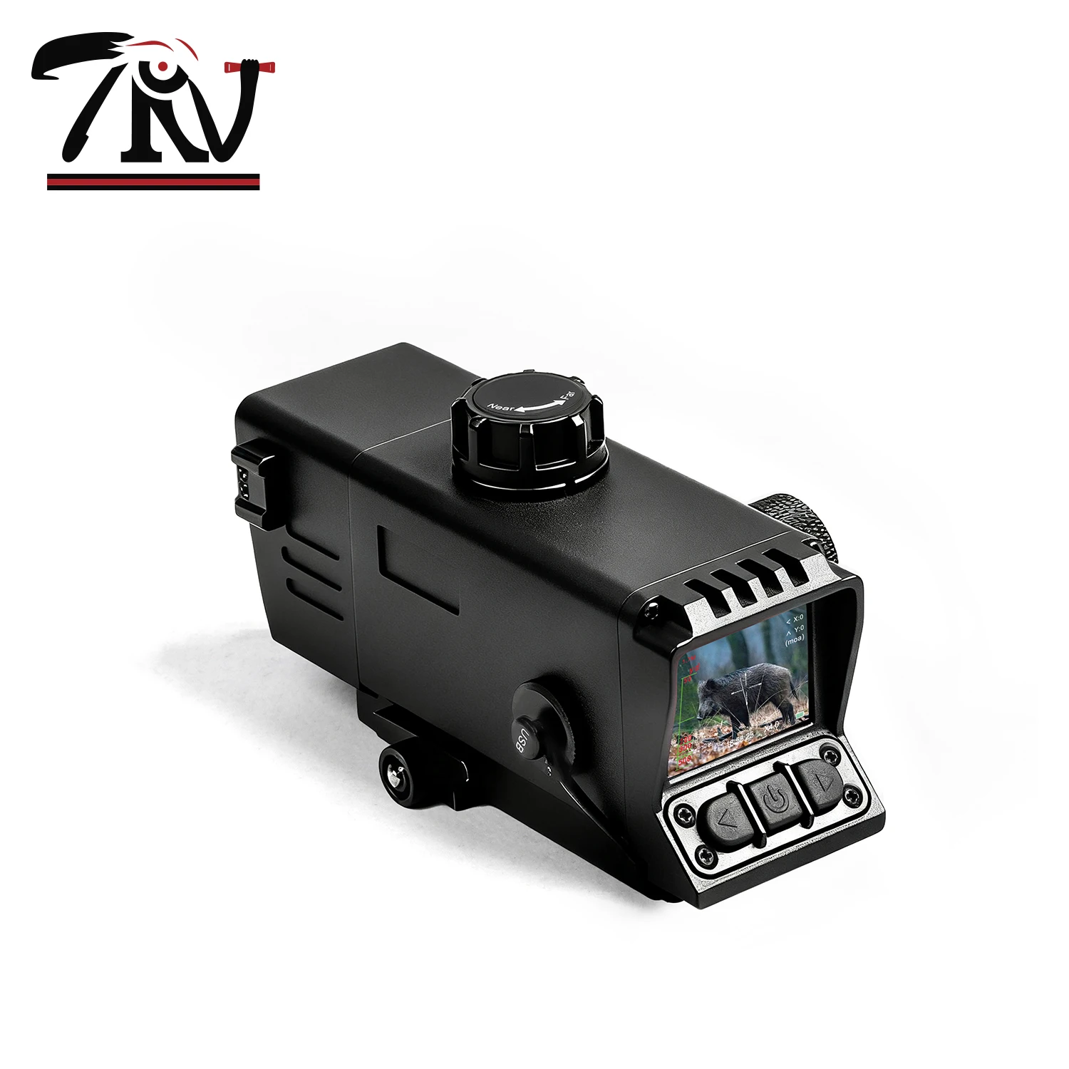 TRV Handheld Portable Digital Night Vision Scope With 3.5X Optical Magnification Waterproof For Hunting Night Viewing Device