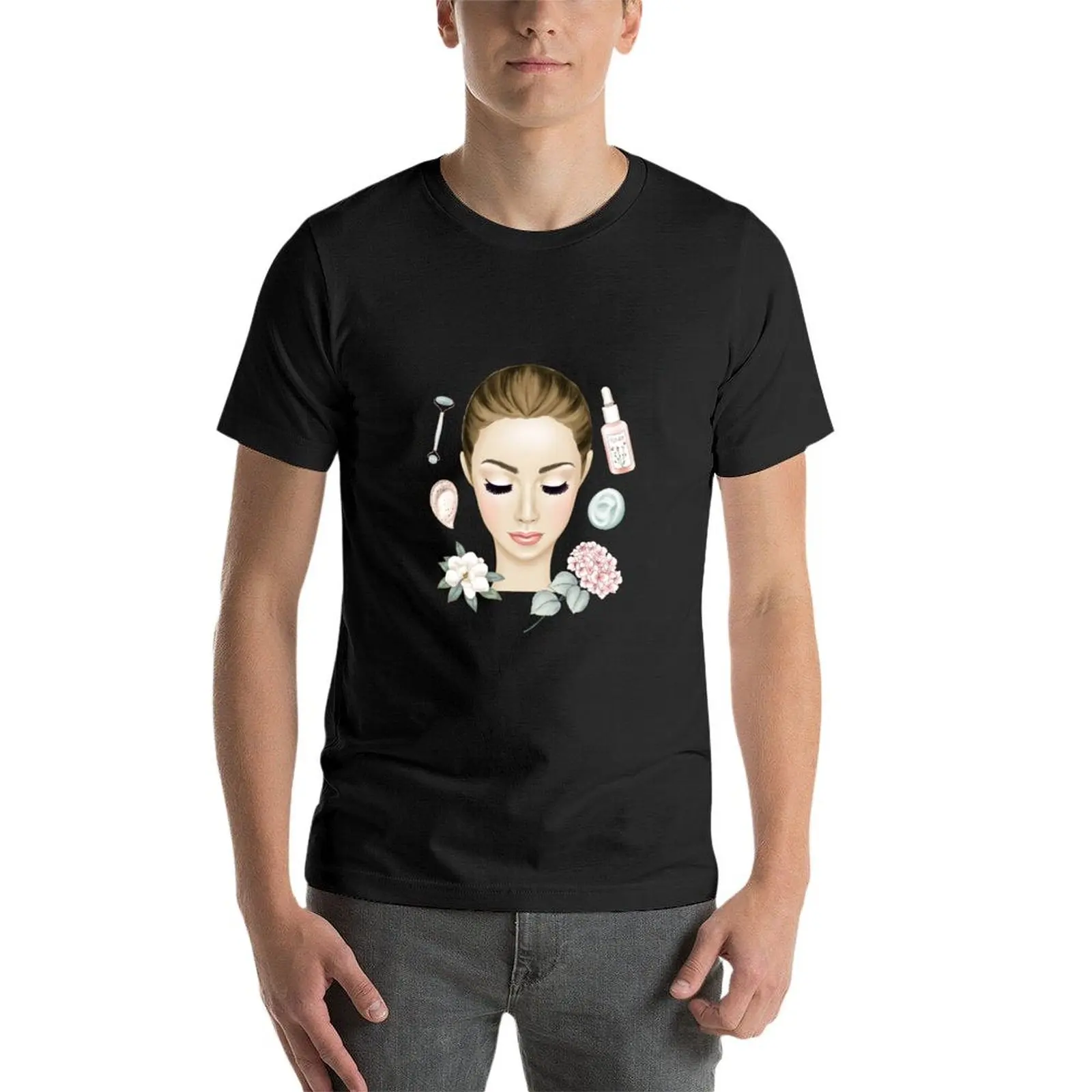 Rose Gold Spa T-Shirt heavyweights customizeds sports fans kawaii clothes t shirts men