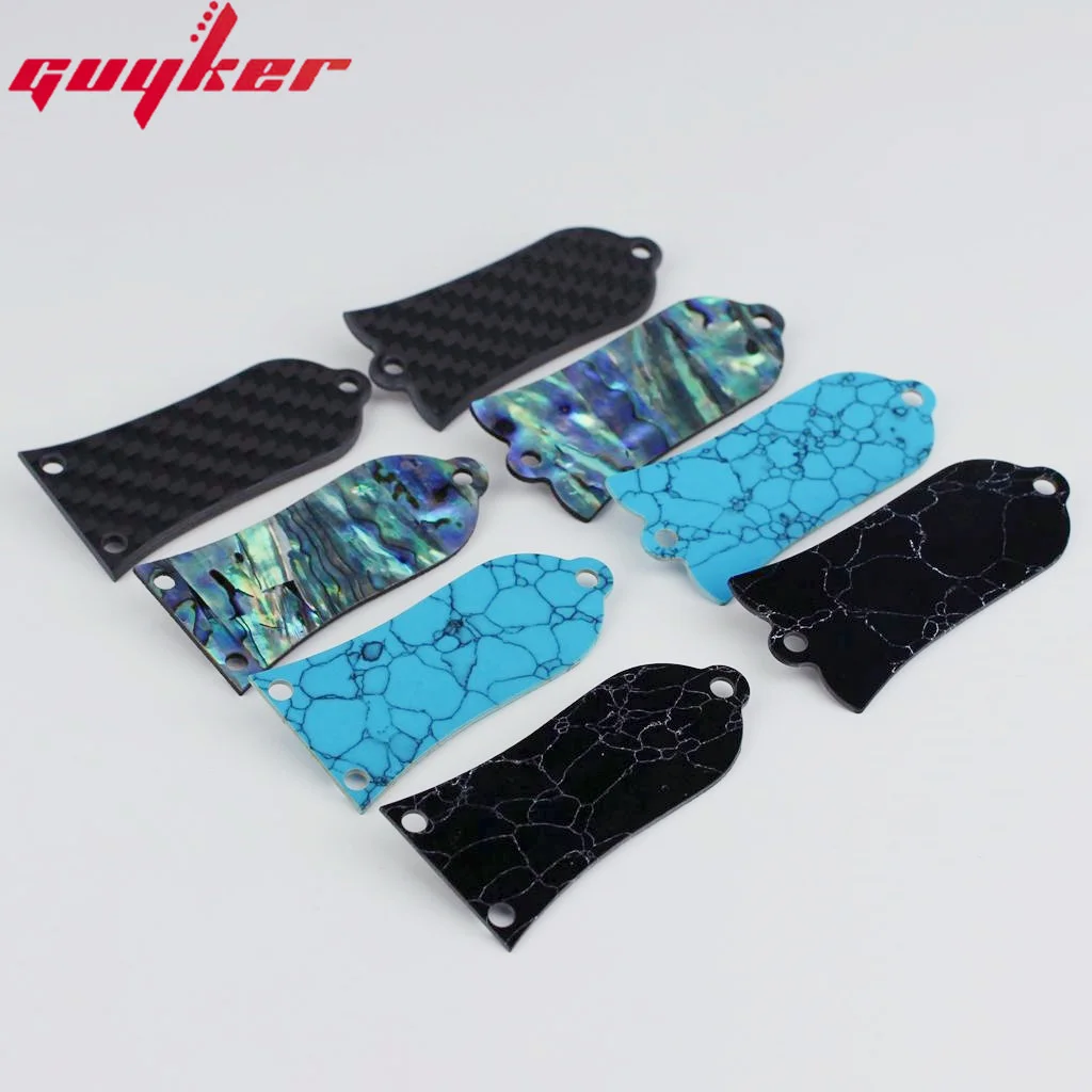 1 Pcs Guitar Head Cover 2 Holes/ 3 Holes Guitar Truss Rod Cover For LP Style Guitar Parts