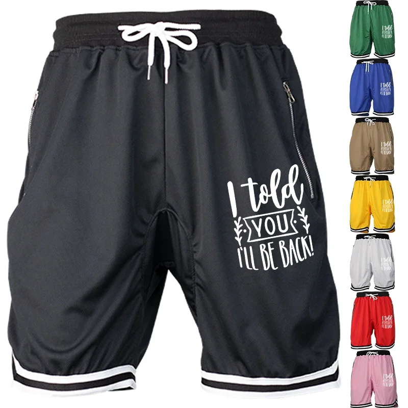 

Мужские летние спортивные штаны для фитнеса, баскетбола, свободные дышащие сетчатые модные повседневные спортивные штаны в стиле хип-хоп, шорты