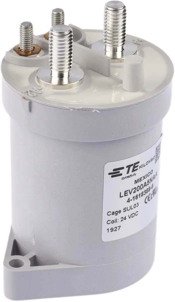 TE Connectivity High-Voltage DC Relay LEV200A5NAA, Part No. 4-1618388-6, DC24V, New Energy Vehicle Parts in Stock