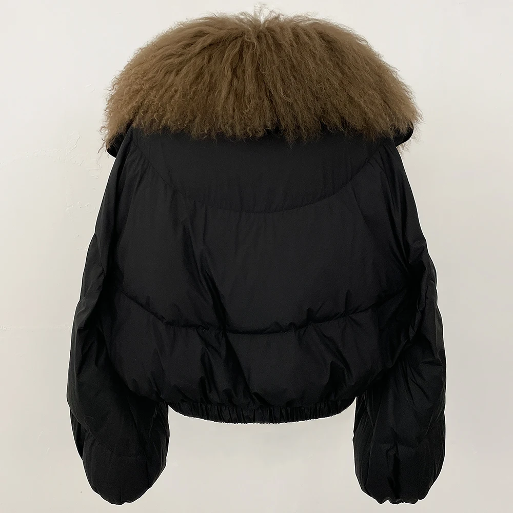 OFTBUY Women Down Jacket Winter Puffer Coat Thick Warm Lightweight Windproof short Parka Casual Outdoor Streetwear Fashion