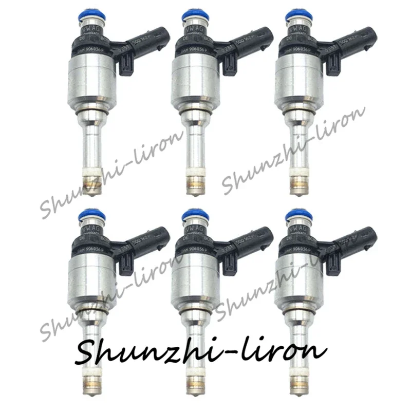 6pcs 06H906036P 0261500162 GDI fuel injector for VOLKSWAGEN&AUDI BEETLE / CC / PASSAT / A3 / A4 / A5 / A6 / Q3 / Q5 2.0L L4