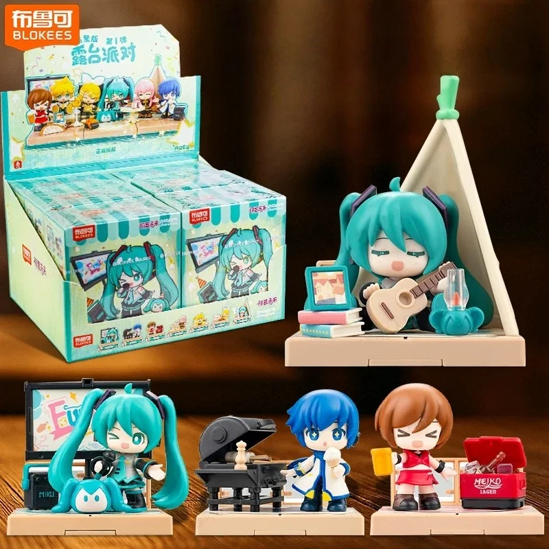 新品-純正-ブロキーズ-初音ミク-ブラインドボックス-キュートパーティーシリーズ-ミステリーボックス-初音ミク-テラスパーティー-アニメフィギュア-ギフト-おもちゃ