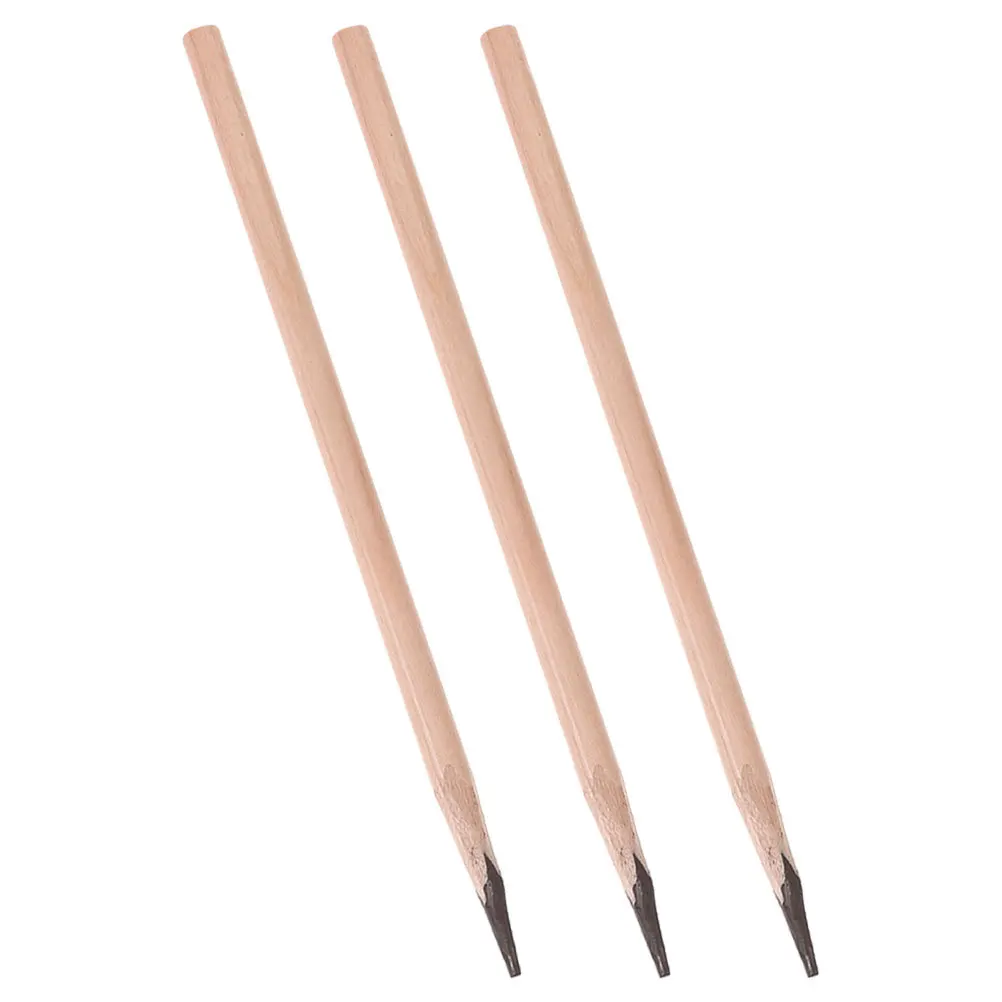 3 stuks houten wenkbrauwpotlood waterdicht langkleurige natuurlijke make-up wenkbrauwversterker professioneel wenkbrauwpotlood