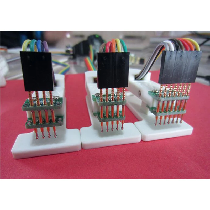 Imagem -03 - Pcb Burning Needle Clamp Clip Fixture Pin Debug Download Programming Cabo 254 Milímetros 20 Milímetros 127 Milímetros 3p 4p 5p 6p 7p Cabo 10p 12p