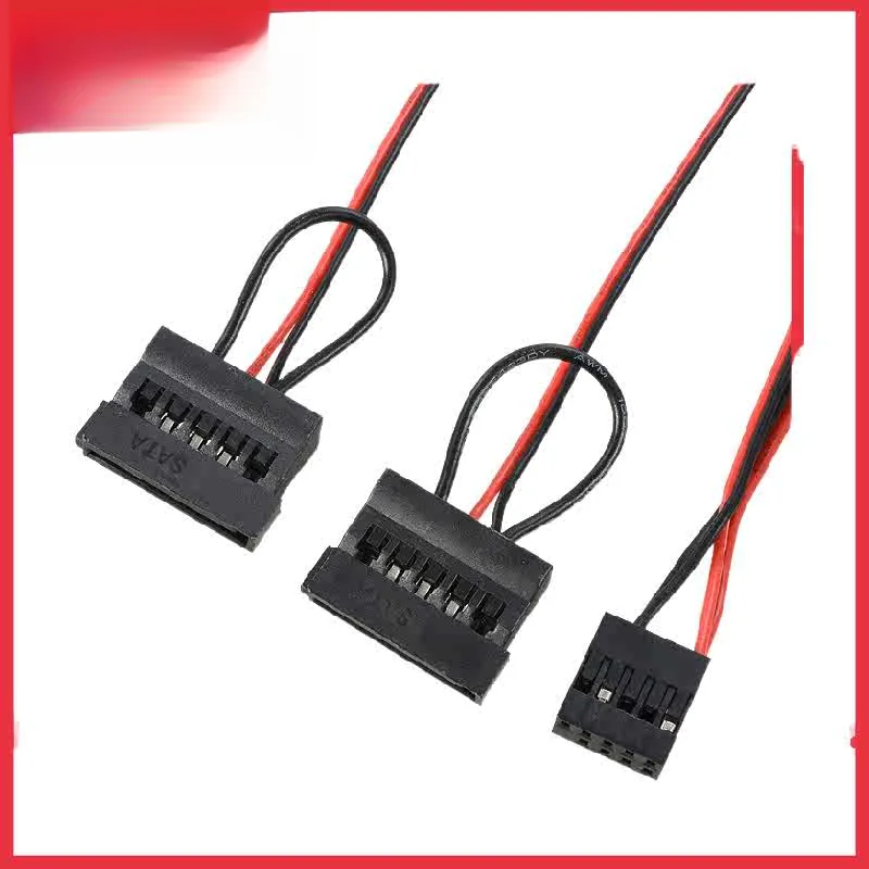

ITX Motherboard USB 9Pin to 1x 2x Sata SATA Female SDD Power Cable Adapter 30cm 12inch