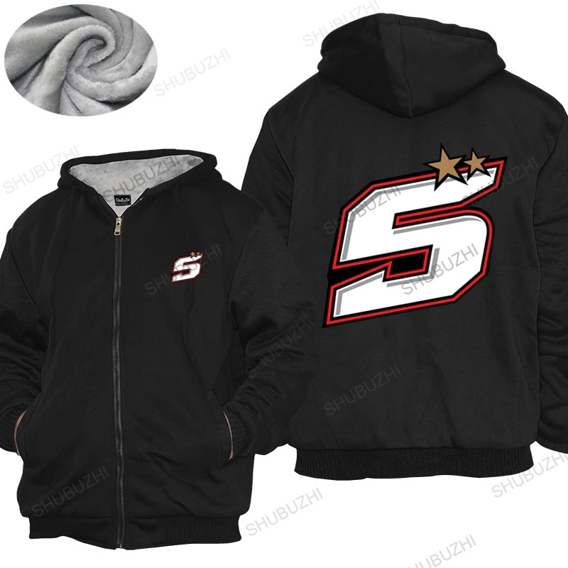thick hoody coat Moto Rider hoodies Men Gray Customized 5 Johann Zarco thick hoody Adult euro size sbz4107 Cotton thick hoody