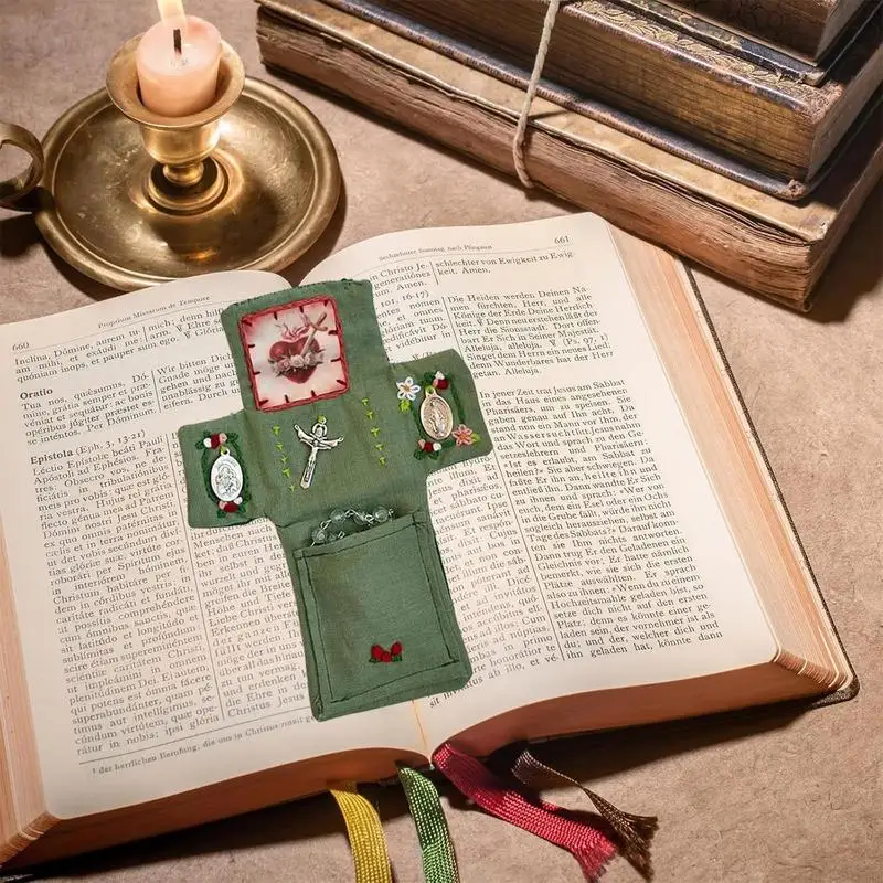 Prayer Pocket Christian Pockets Mini Prayer Quilt Pocket Shrine Encouragement Christian Spiritual Gifts for Women Teens