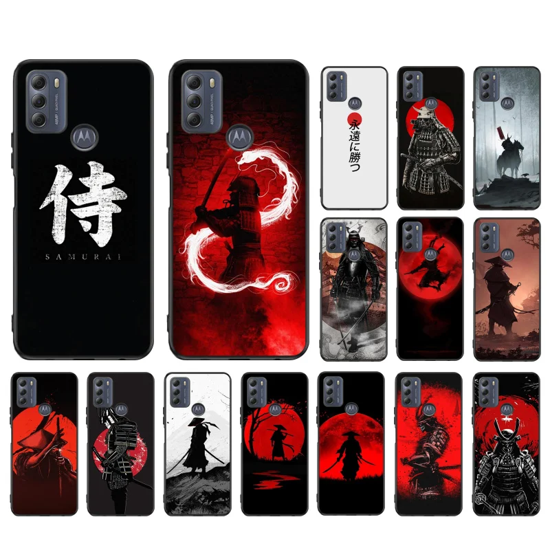 Samurai oni mask Phone Case for Motorola Edge 50 40 Pro 50 40 30 Ultra Neo Fusion Moto G Play G Stylus G Power G 5G