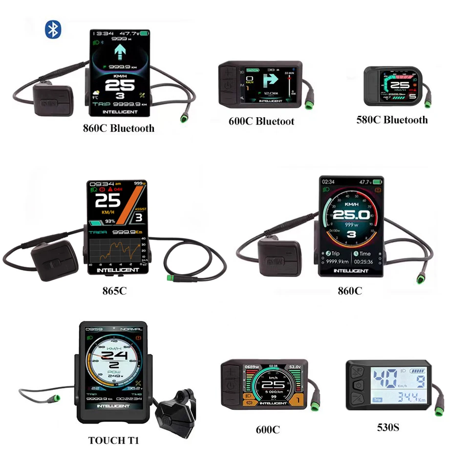 BAFANG CAN-protocol 860C 600C, LCD Display, Killswitch, Triangle Plug, Electric Bike Instrument BBS M Series , Motor, 99KM/H image 3