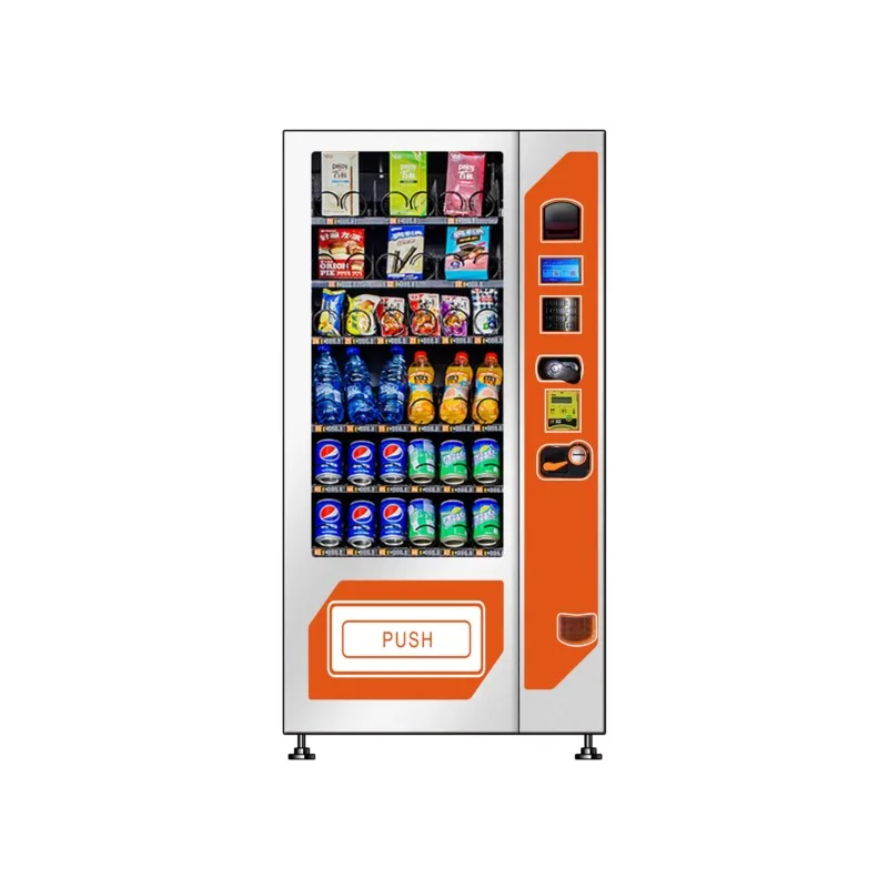 Distributeur existent de Snacks et Boissons, Produits Indispensables, Mini Machine, Fabrication de Pièces de Monnaie à Code QR