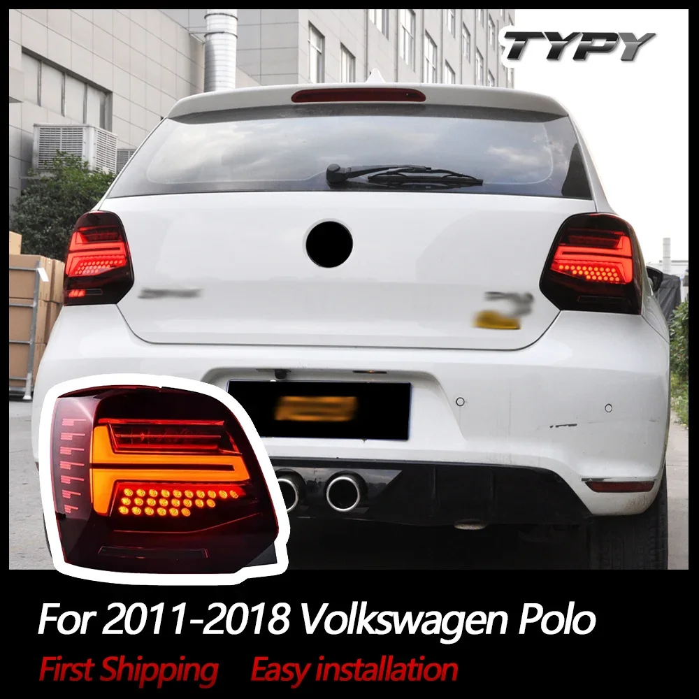 

Car Lights For Volkswagen Polo Taillight 2011-2018 LED Projetor Tail Lamp Daytime Running Light Automotive Accessories