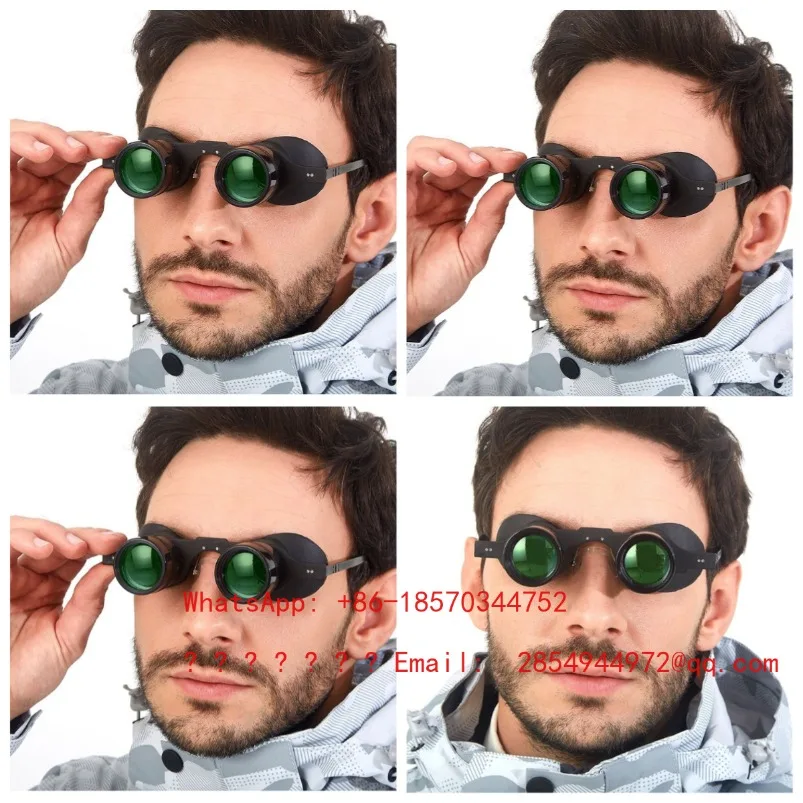 Telescope Drift Special Clear 10 Times High Definition Headset Glasses Type Myopia Universal Fishing Artifact