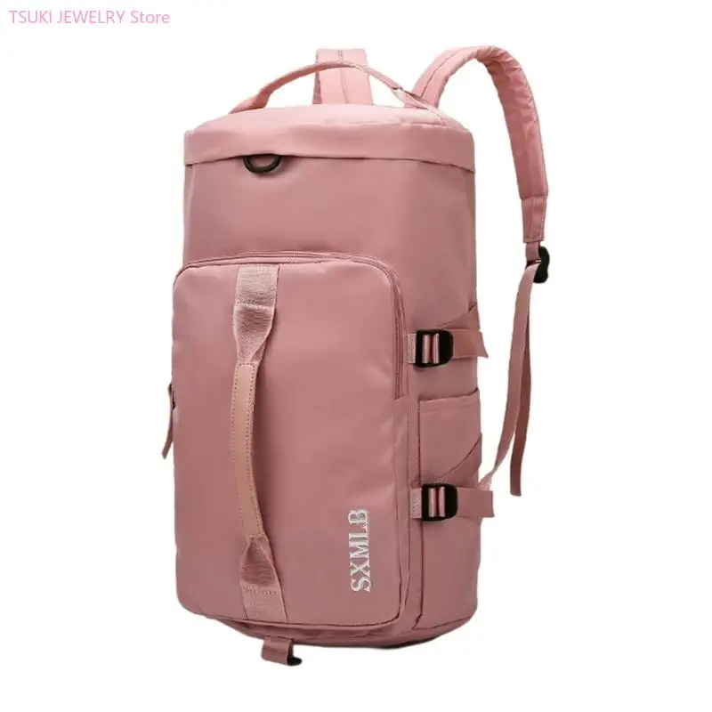 حقيبة سباحة 62KE مع حقيبة رياضية منفصلة جافة ورطبة وحقيبة ظهر للشاطئ وحقيبة لياقة بدنية