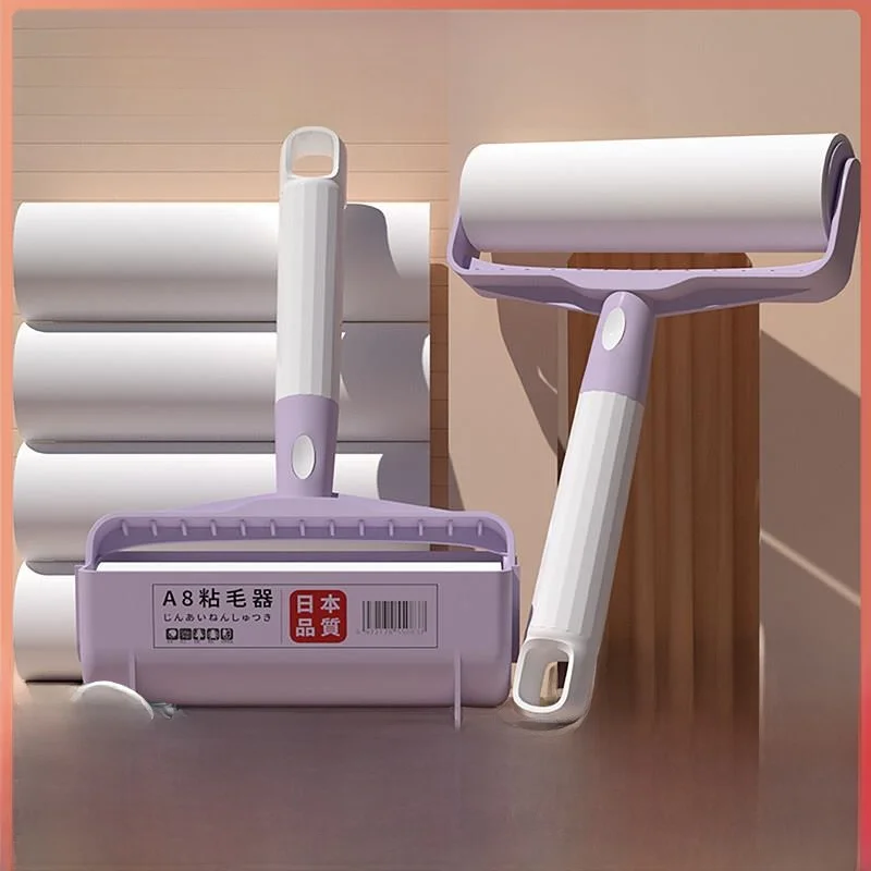 

Tearable Paper Hair Remover Roller Clothes Dust Cleaning Tool Pet Hair Removal Stick on Hair Roller for Sofa Bedding Carpet Coat