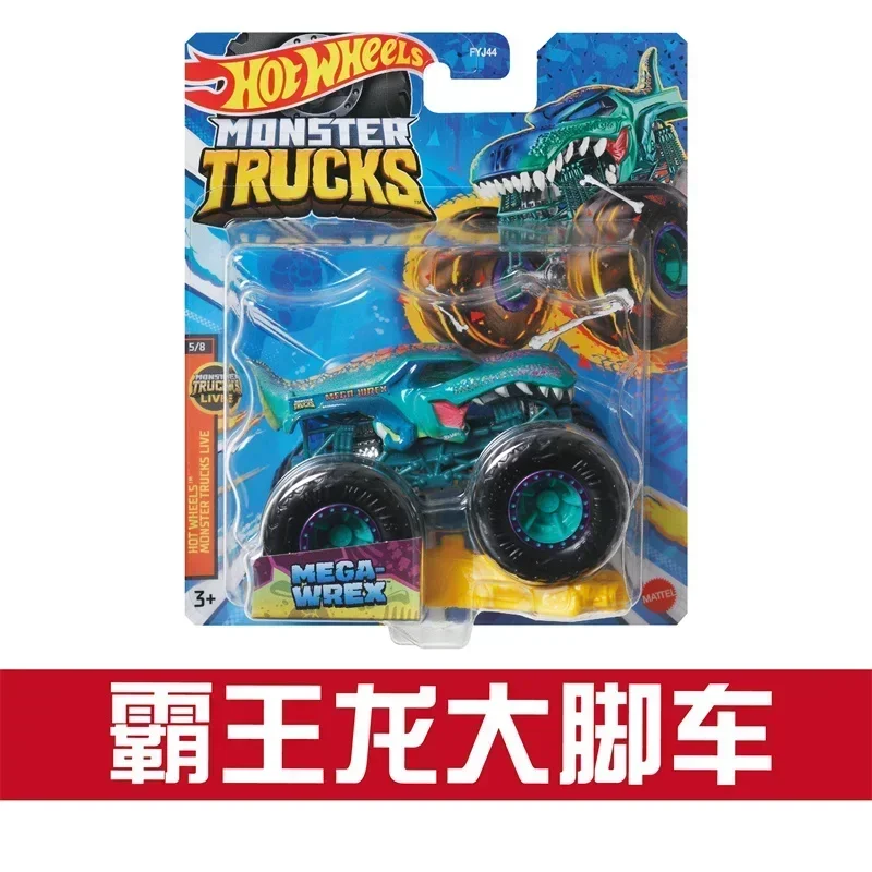 Original Mattel Hot Wheels Monster Truck Car Alloy 2023 Batman Dodge Charger Vehicle Toys for Kids Party Game Boys Collection