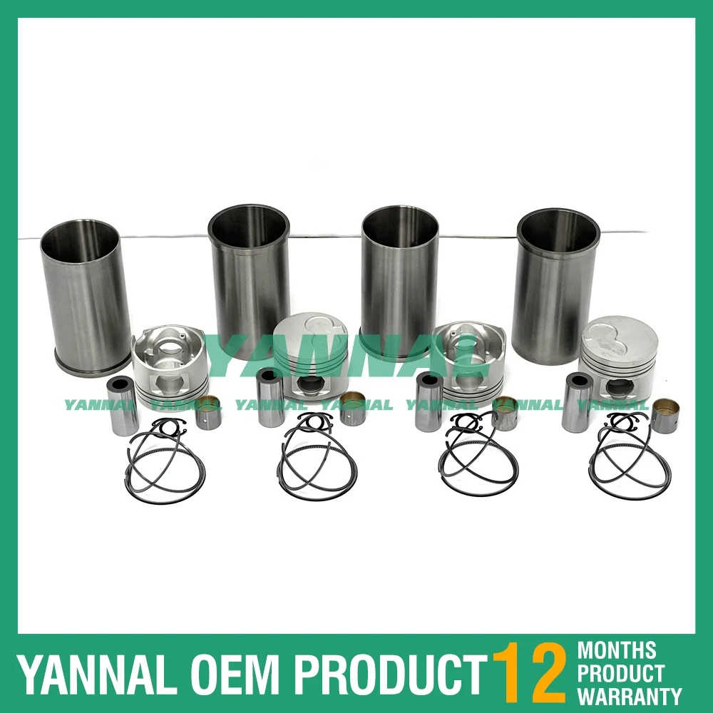 토요타 굴삭기 엔진 부품용 1KZ 실린더 라이너 키트