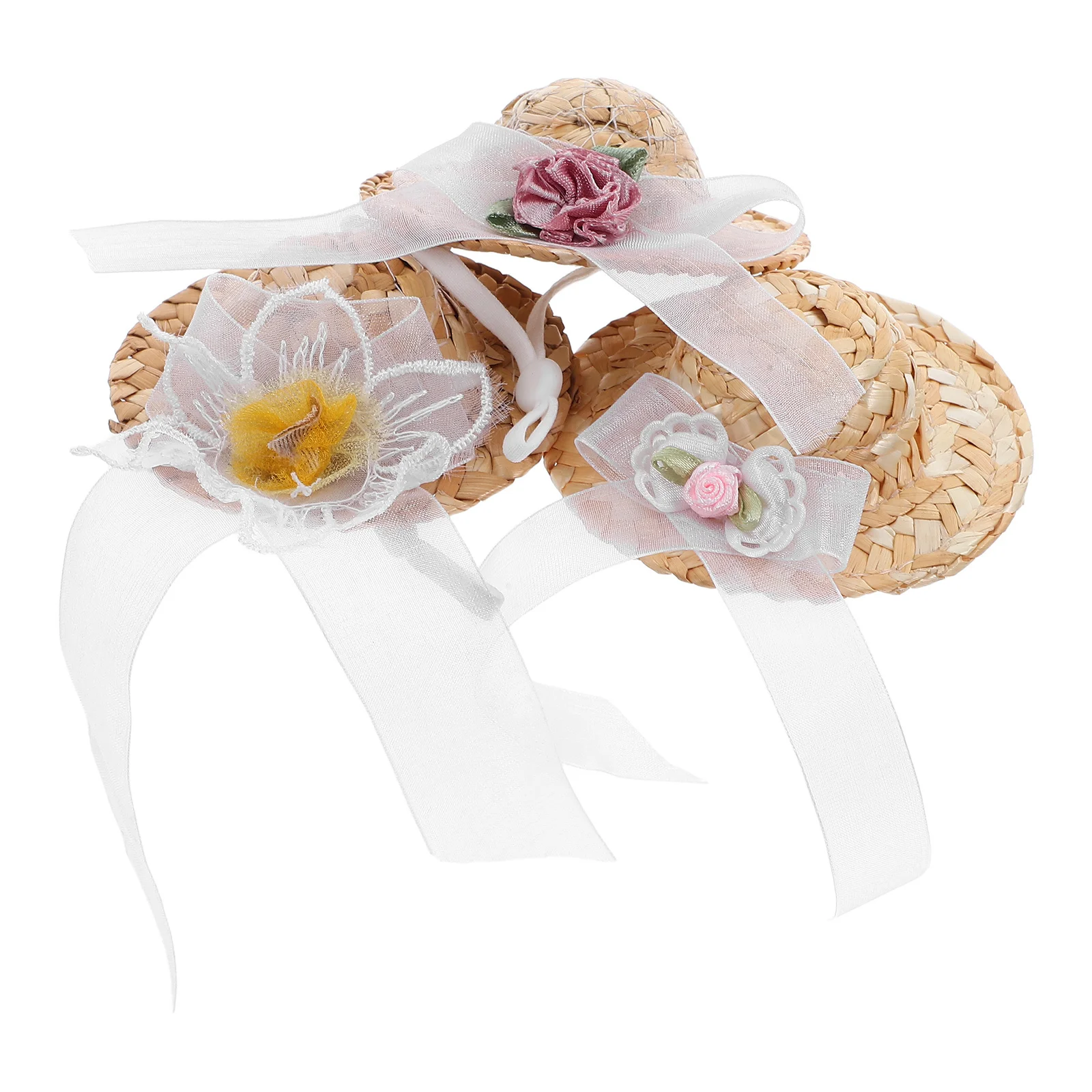 

3Pcs Mini Pet Party Hats: Cute Knitted Caps for Chickens Hamsters Parrots - Ideal for Birthdays and Social Media Sharing