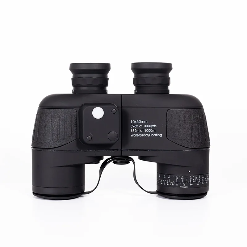 

10X50 Military Binocular Telescope Night Vision Waterproof Floating Binoculars Navigation Wide-angle Telescope With Rangefinder