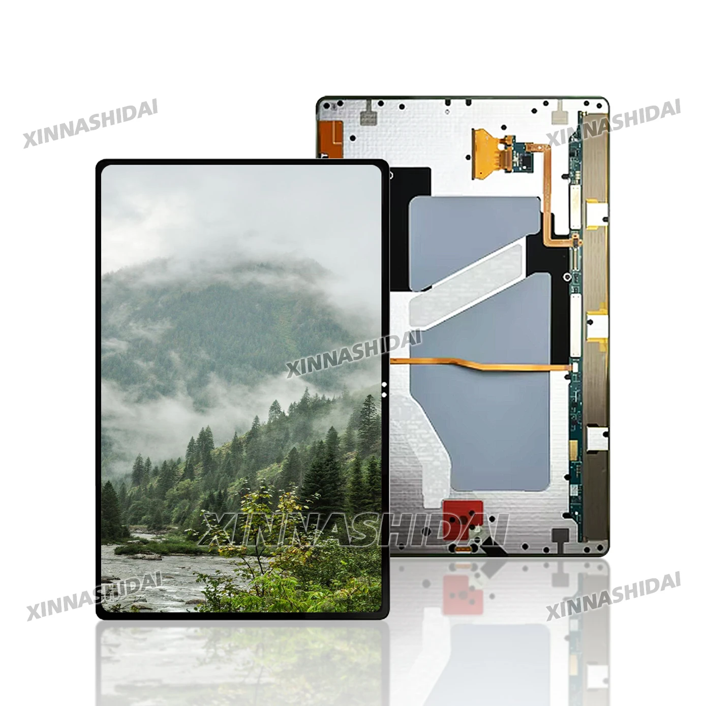 100% اختبار عرض لسامسونج غالاكسي تبويب SM-X910 SM-X916B شاشة الكريستال السائل محول الأرقام بشاشة تعمل بلمس لوحة الجمعية X910 X916B