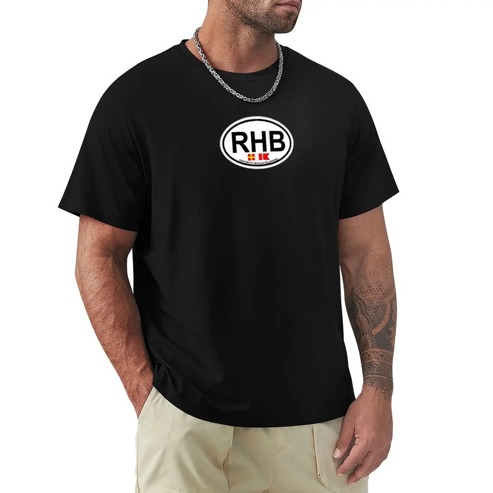 

Rehoboth Beach - Delaware. T-Shirt anime shirt oversized t shirt Men's cotton t-shirt