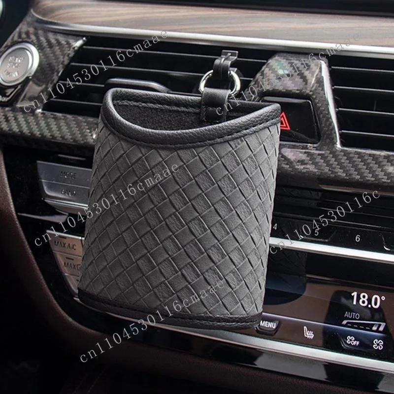

NEW Car Air Vent Bag Vehicle Small Bucket Vehicle Small Bucket Mobile Phone Holder Sturdy & Fashionable Organizer Pocket For
