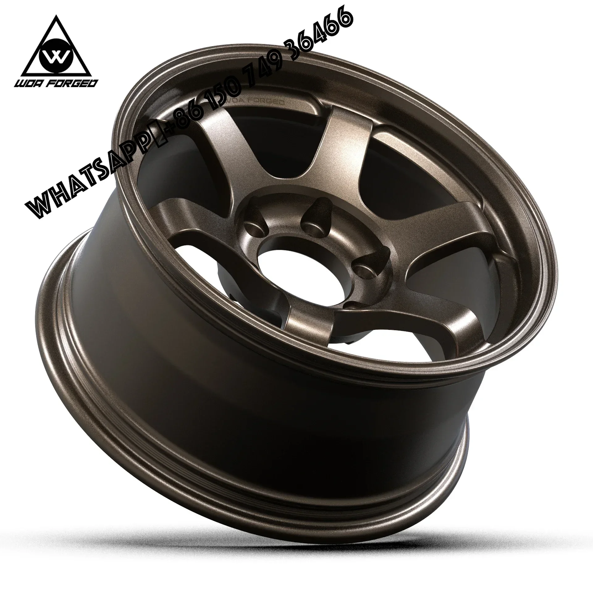 

6061-T6 WOAFORGED 4x4 Offroad Passenger Car Wheel Aluminum Customized TE37 Design Rim 17 18 19 20 Inch Bronze Black for