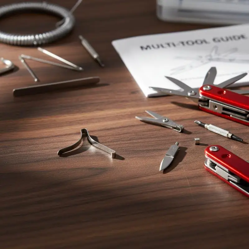EDC Knife Scissors Spring 1/2Pcs 301 Stainless Steel Clip Accessories for 58MM Folding Knife DIY Repair Maintenance