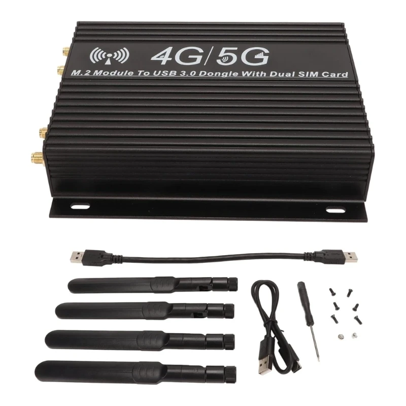 عالية السرعة 5G إلى USB 3.0 وحدات مع برودة مروحة أنيق مروحة الإسكان يدعم/MicrosimCard
