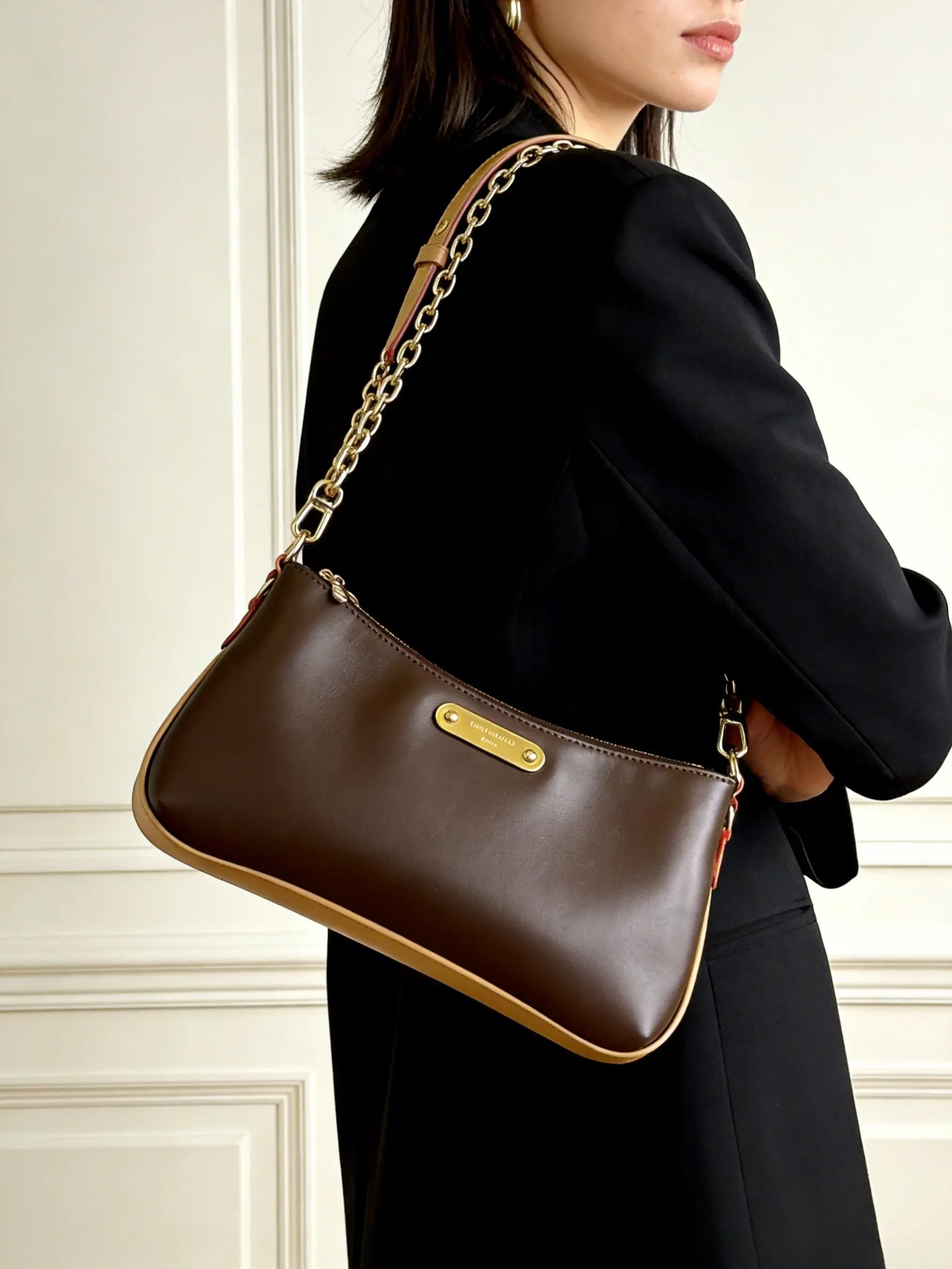 Light luxury design women's handbag, classic shoulder bag, women's crossbody bag, luxury handbag