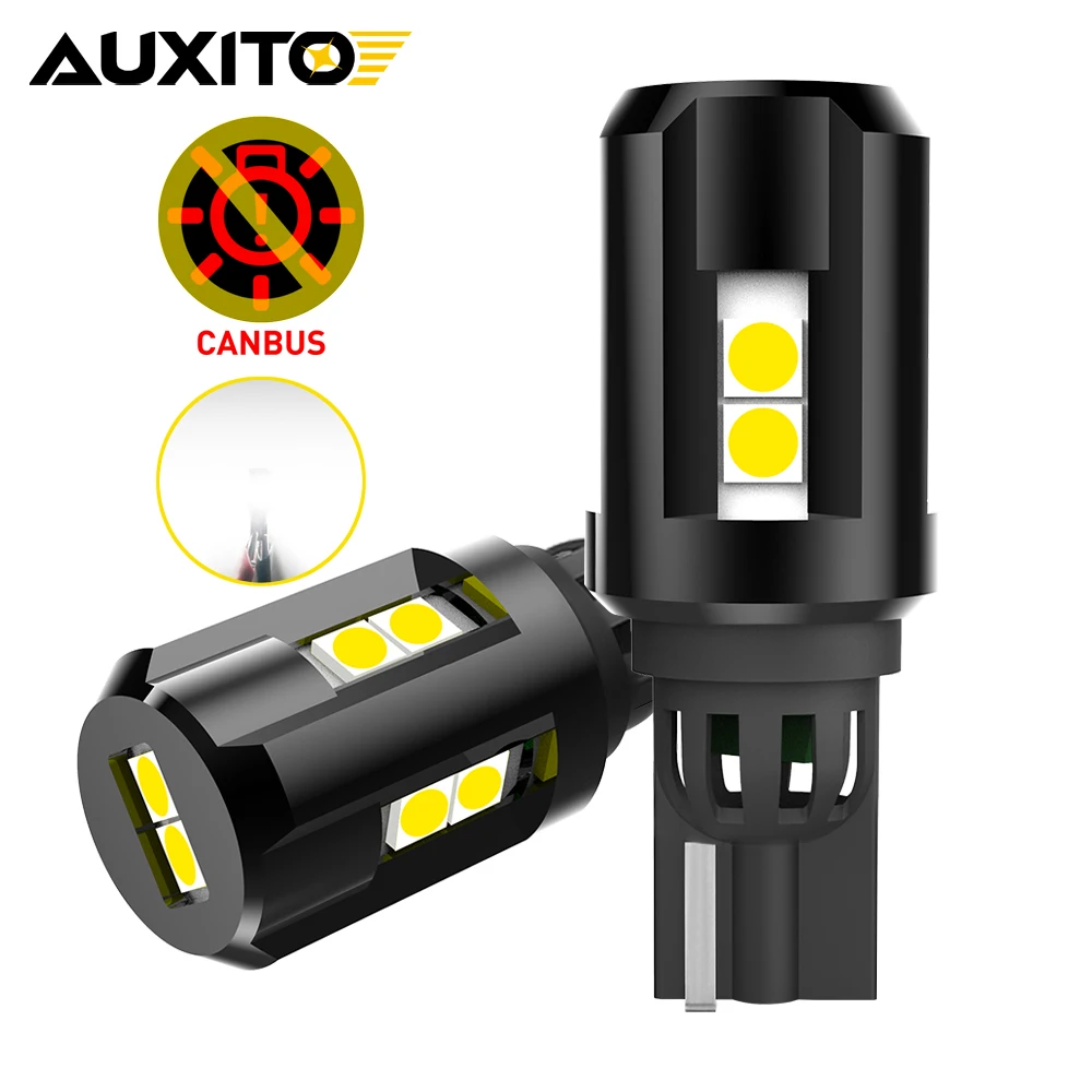 

AUXITO 2 шт. T15 светодиодный Canbus безошибочный фонарь заднего хода белый T16 912 921 W16W светодиодная лампа автомобильного резервного заднего стоп-сигнала 12 В