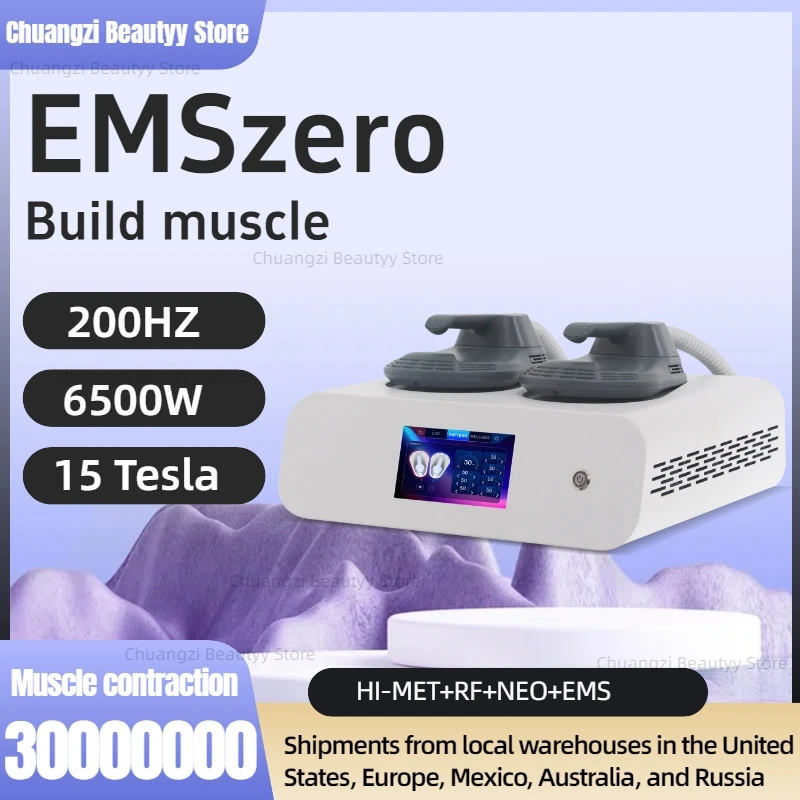 

Emszero Portable Body Sculpting Machine Hi-emt Profession Ems Slimming Electromagnetic Stimulation Build Muscle SPA Equipment